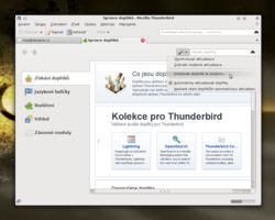 Thunderbird a propojení s Microsoft Exchange