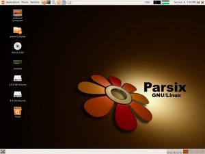 distribuce Parsix
