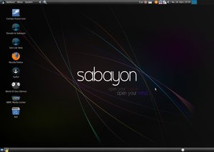 sabayon 5.0 desktop