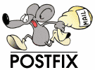 postfix logo mysza