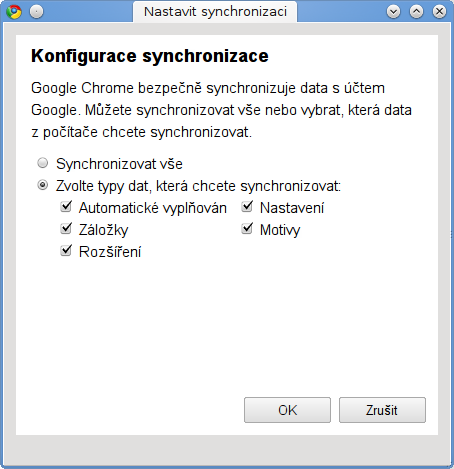 google chrome 6 sync
