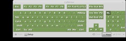 CellWriter: klávesnice