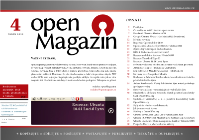 openMagazin 4/2010 – nahled