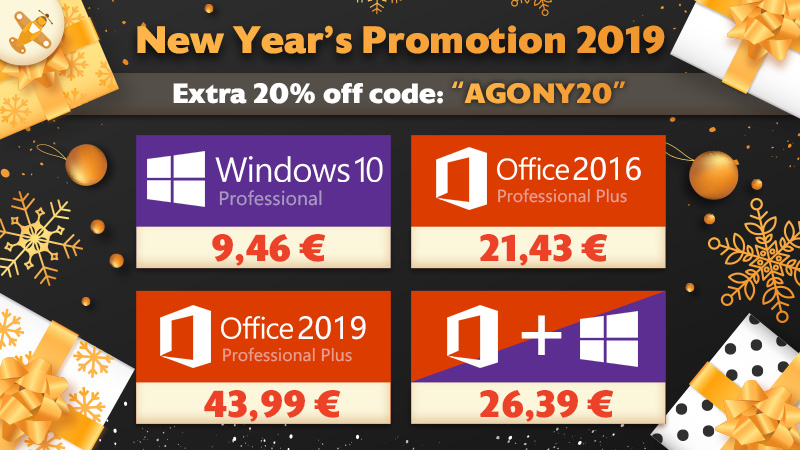 New Year`s Promotion 2019