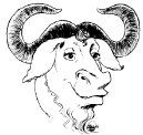 GNU logo - pakůň