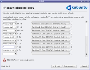 09 kubuntu 6.10 live install_pripravit_pripojne_body_zadny_korenovy_souborovy_system