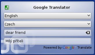 plasmoid googletranslator 1