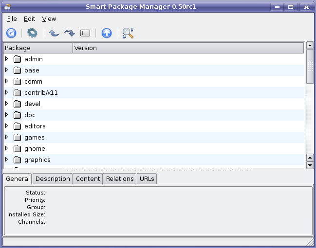Smart Package Manager: grafická nadstavba systému smart v Kubuntu
