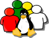 Logo akce Odpoledne s Linuxem 3