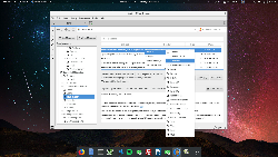 Fedora 28, GNOME a Otter Browser