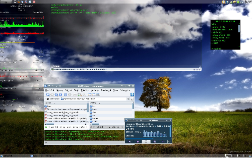 KDE 3.5.7,  Mandriva 2008.0
