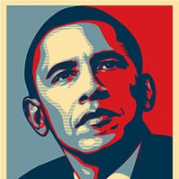 Obama HOPE in GIMP, obrázek 1