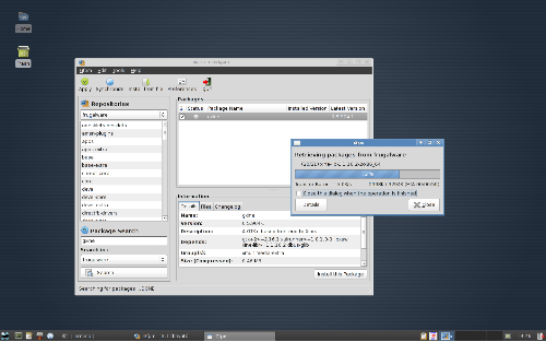 XFCE on frugalware