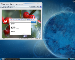KDE 4.2.0 Fedora 10 default