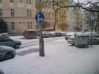 Sníh v Praze 17. prosince, obrázek 1