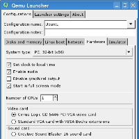 Qemu Launcher, obrázek 2