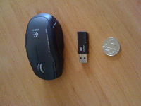 Logitech NX80 Cordless Laser Mouse for Notebooks, obrázek 1