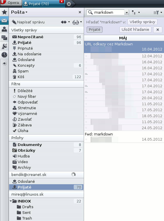 Podpora vlákien v modernom klientovi