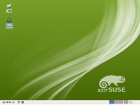 OpenSUSE 12.1  XFCE, obrázek 1