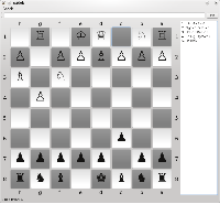 Šášek, můj Qt 4 program pro hraní šachu, obrázek 2