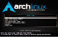 Instalace ArchLinuxu – stručný návod, díl 1, obrázek 1