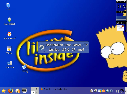 Mandriva 2007 - Bart Simpson linux inside