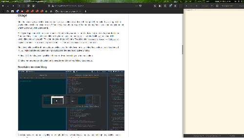 PaperWM (GNOME 3.38), Void Linux