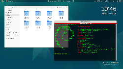Debian 12, nové téma Emerald