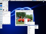 screenshot kde - the gimp