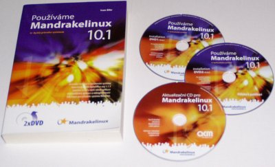 dvd + kniha mandrakelinux