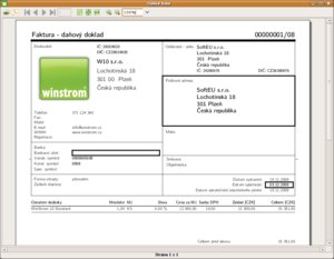 winstrom linux nahled tisku