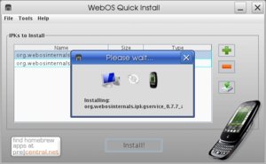 webOS Quick Install 3