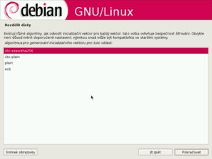 debian lenny gtk krypt sifra