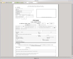 Tiskový náhled přiznání k DPH