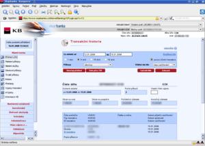 komerční banka, mojebanka: linux - konqueror