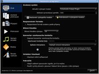 fedora 13 desktop audacious nastaveni programu 0