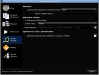 fedora 13 desktop audacious nastaveni programu 4