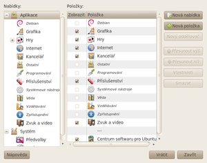 ubuntu 10.04 lucid lynx screenshot 99 hlavni nabidka