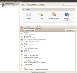 ubuntu 10.04 lucid lynx screenshot centrum softwaru pro ubuntu 04