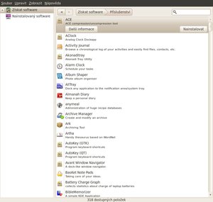 ubuntu 10.04 lucid lynx screenshot centrum softwaru pro ubuntu 07