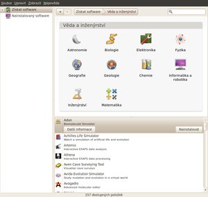 ubuntu 10.04 lucid lynx screenshot centrum softwaru pro ubuntu 08
