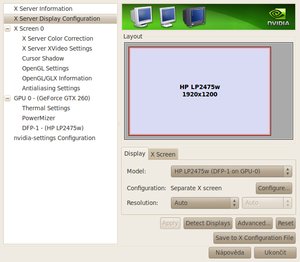 ubuntu 10.04 lucid lynx screenshot nvidia x server settings 1