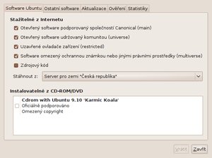 ubuntu 9.10 karmic koala 075 zdroje softu1