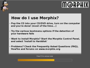 morphix boot