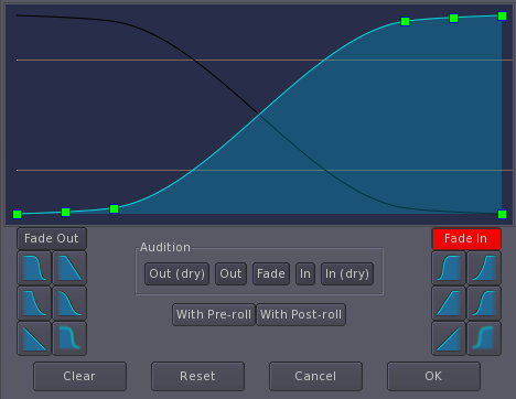 Ardour: xfade