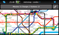 nokia n900 maemo metromap