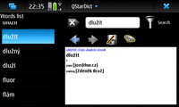 nokia n900 maemo qstardict