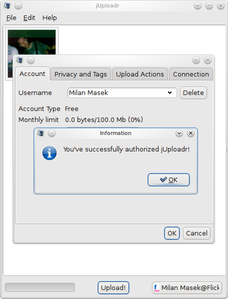 galerie flickr juploadr authorization final