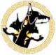 kerberos dog ring logo