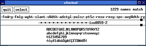 Písma v kódování ISO8859-2